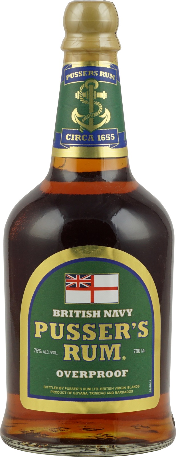 Pussers British Navy Rum Overproof online kaufen