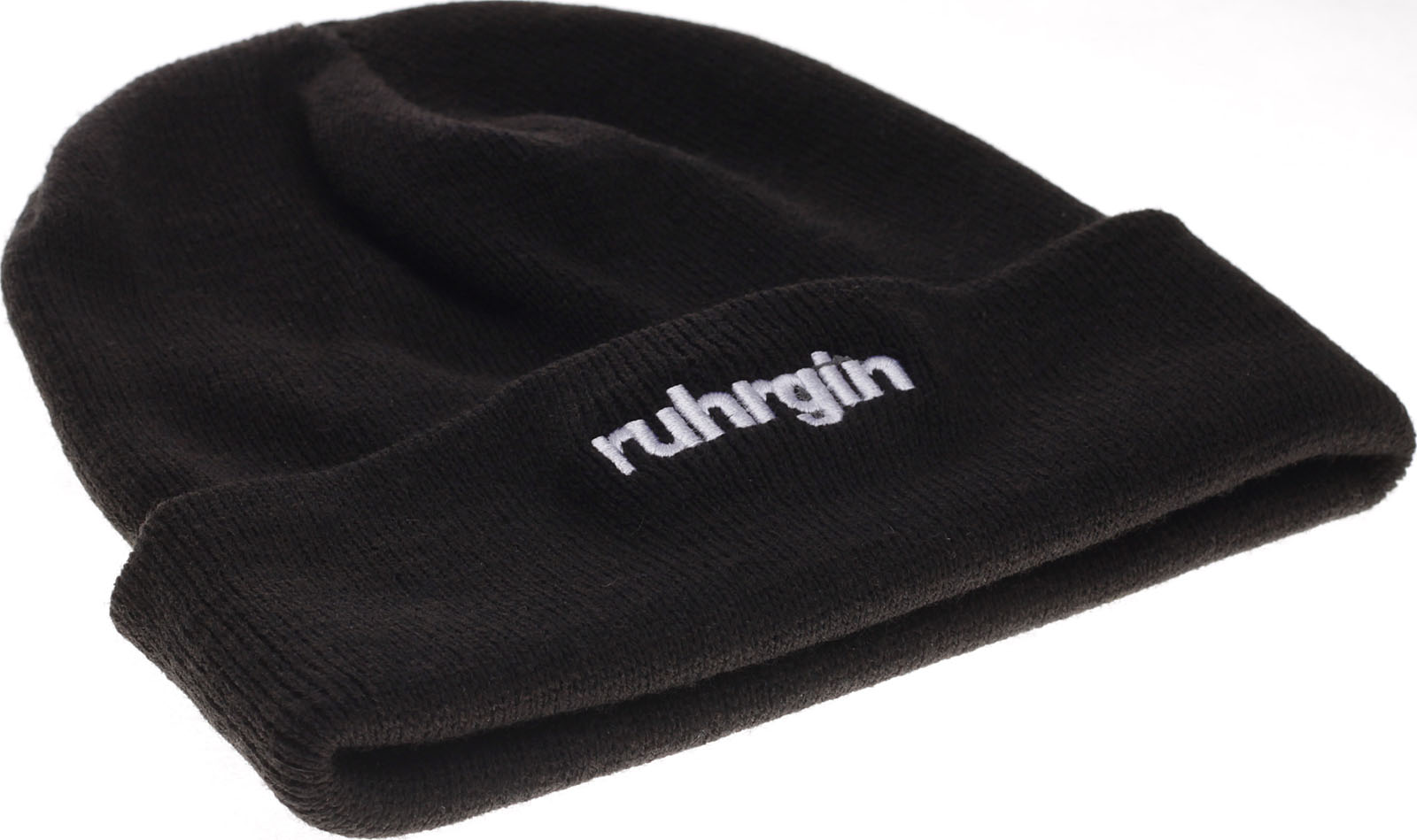 Ruhrgin Beanie Mütze schwarz bei uns im Shop kaufen.