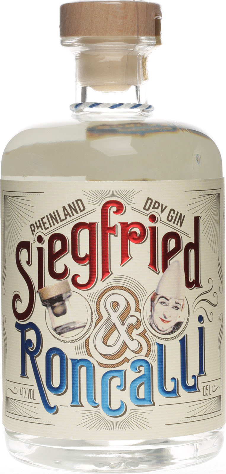 Liter Rheinland Roncalli Siegfried Gin Dry Edition 0,5