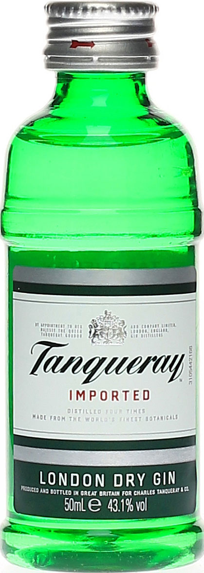 Tanqueray London Dry Gin 0,05 Vol. 43,1 % Shop Liter im