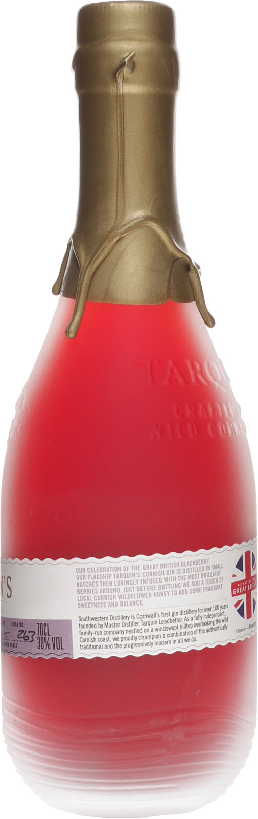 Tarquin's British Blackberry Gin 0,7 Liter 38 Vol. im