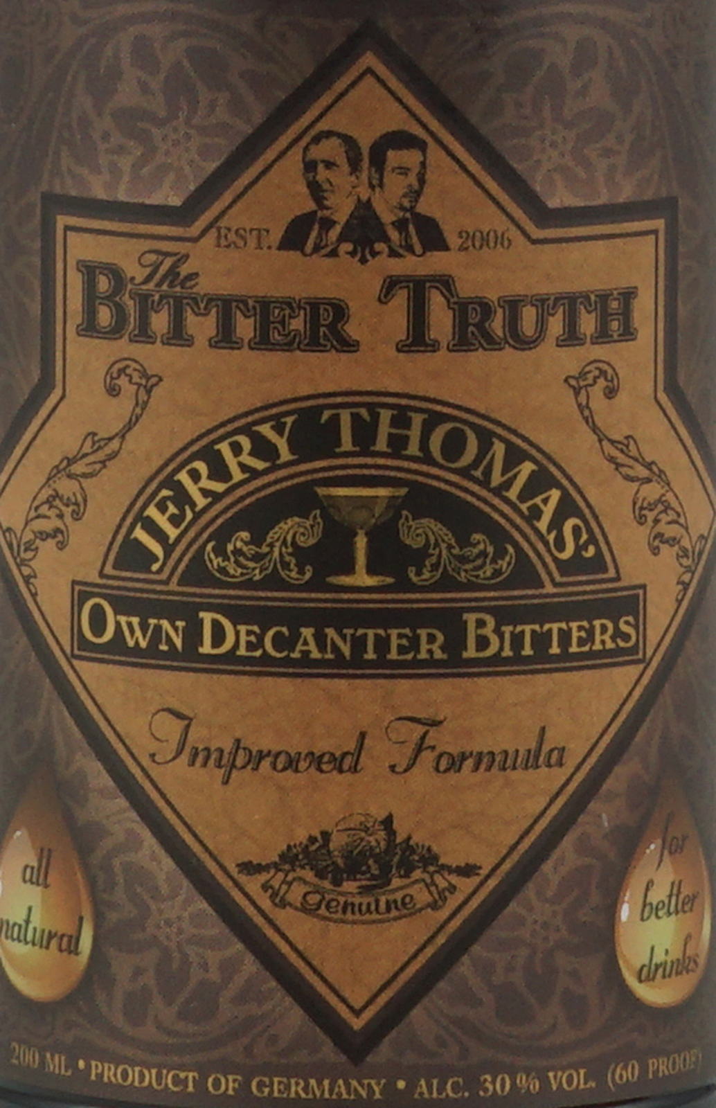 The Bitter Truth Jerry Thomas Own Decanter Bitters 0,2