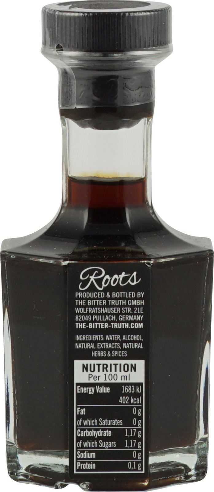 The Bitter Truth Roots (Drops & Dashes) Bitters 0,1 Liter 42 Vol. > BarFish Spirituosen