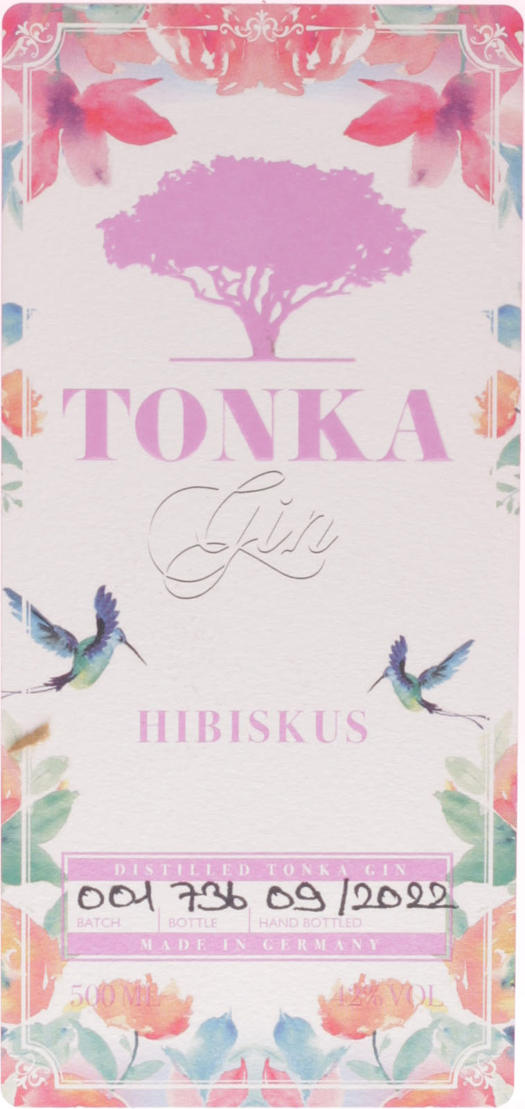 Tonka Hibiskus Gin günstig und schnell bei uns im Shop