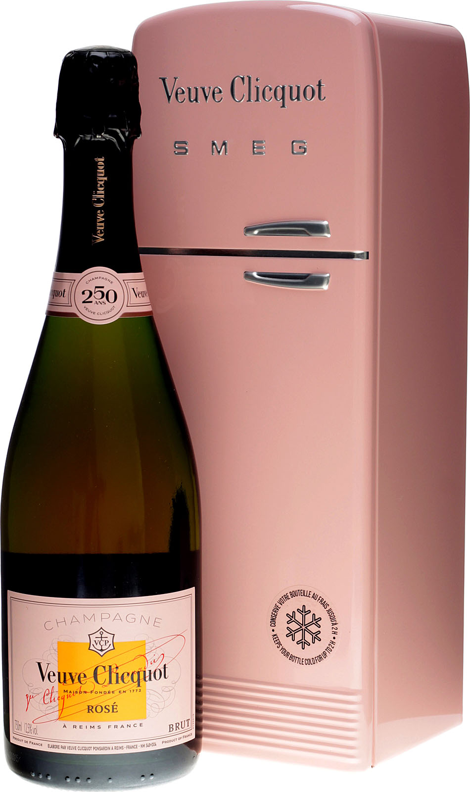 Veuve Clicquot Rose Fridge Rose Champagner