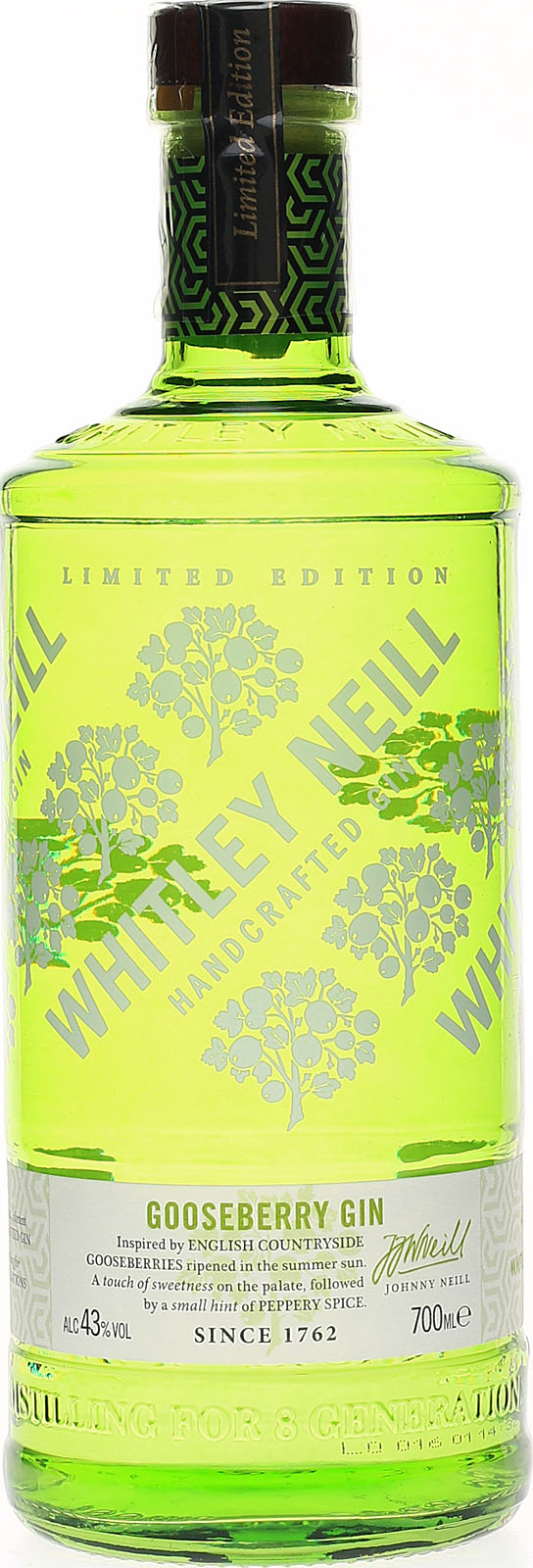 Whitley Neill Gooseberry, der Gin von Whitley Neill beg