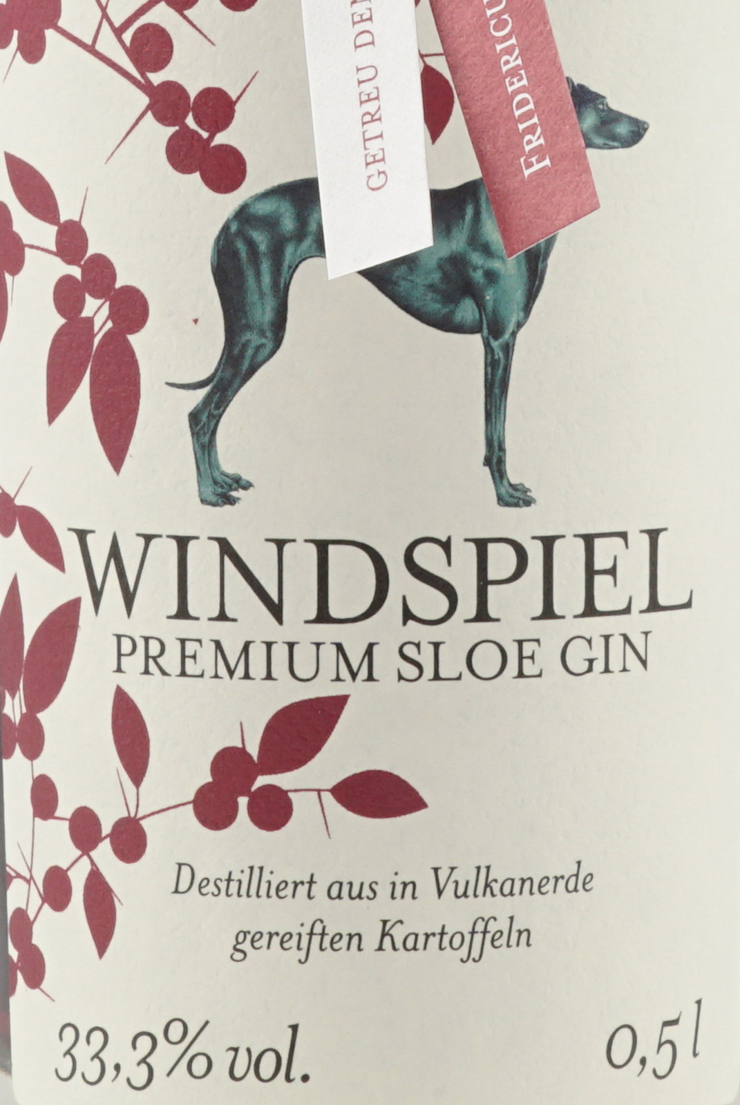 Gin % Premium Liter Sloe 0,5 33,3 Windspiel