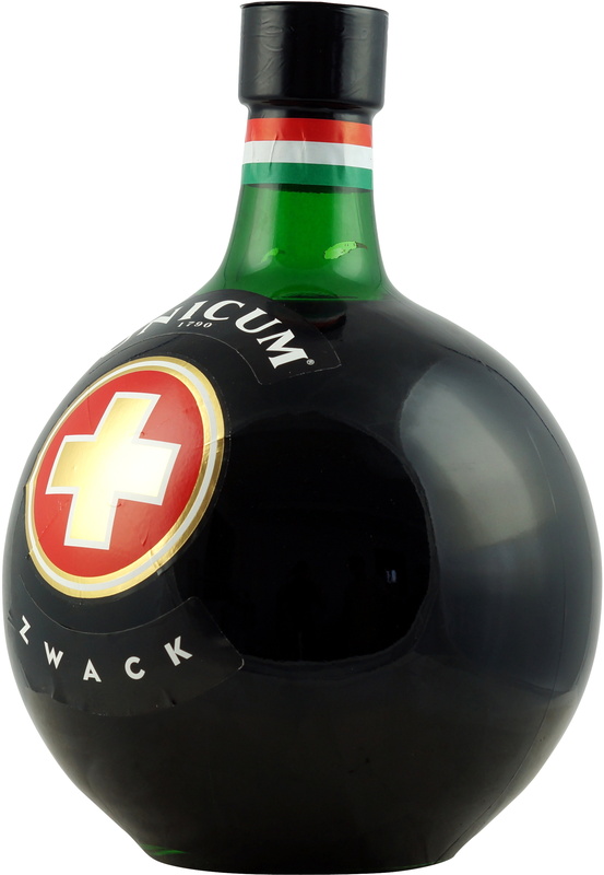 Zwack Unicum 5,0l 40 mit Schaukel und Ausgießer